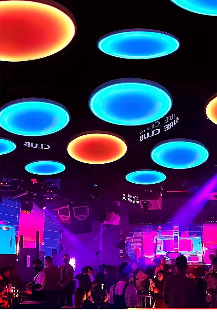 product creative gradient ambient light bars colorful music bars for taverns barbecue restaurants amusement parks pendant chandeliers-10
