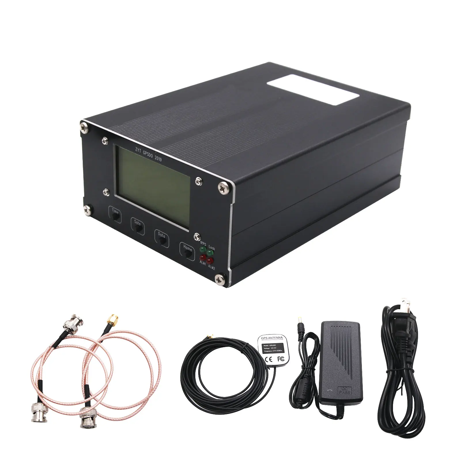 GPSDO-1 + A Set GPSDO 10MHZ 1PPS Square Sine Waves Blue Backlight GPS  Disciplined Clock for Trimble| Alibaba.com