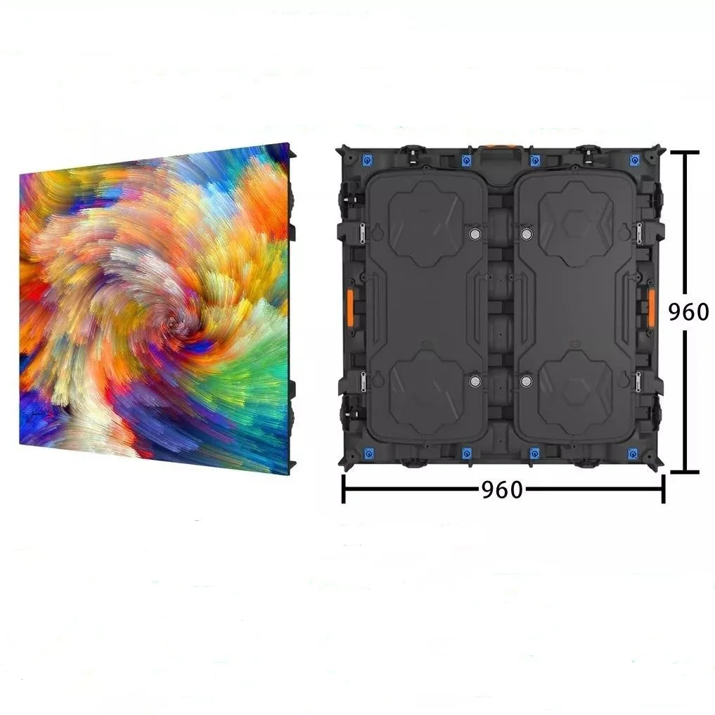 192x192mm P6 Outdoor Full Color Led Display Light Weight