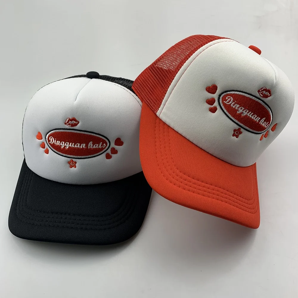 High Quality Custom Embroidery Trucker Hat Printing Trucker Cap Foam