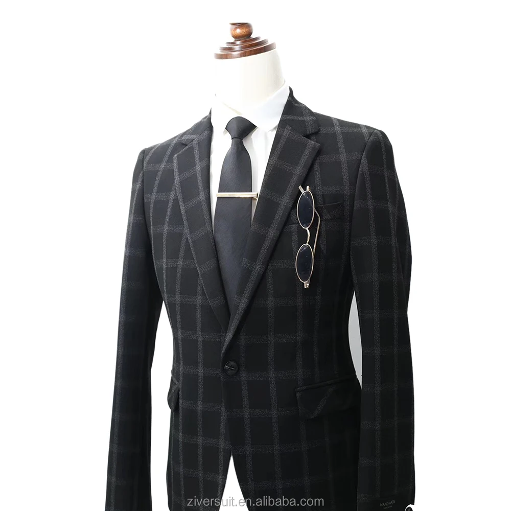 2020 Spring Style Latest Suit New Blazer Glen Plaid Check Design