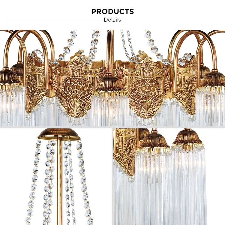classic brass gold chandelier