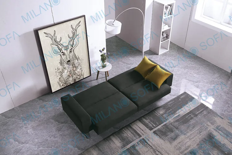 Home Funiture Three Seat Sofa Bed In Metal Sofa Bed From