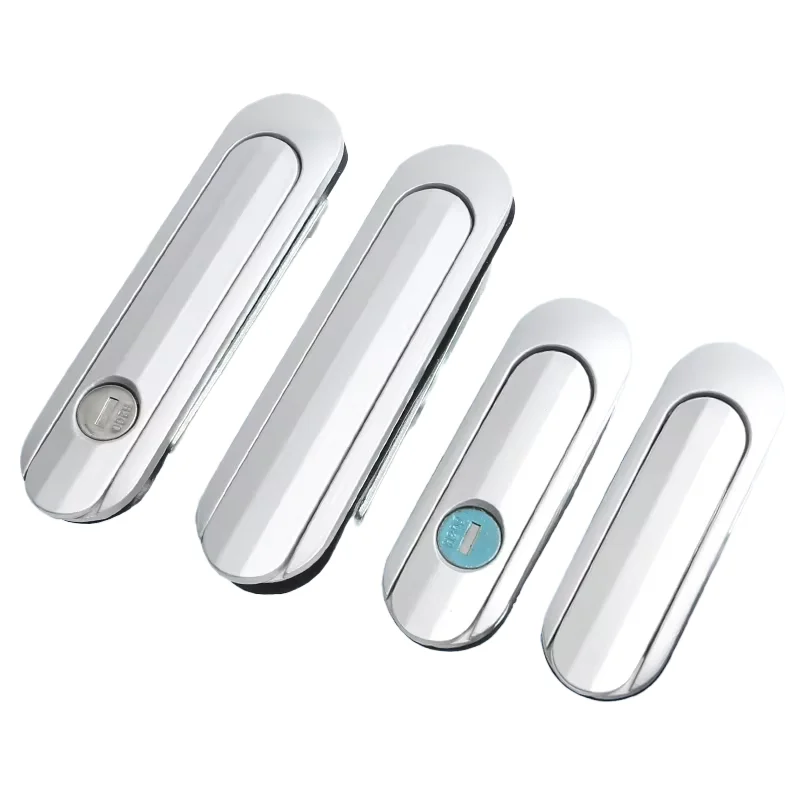 AB401 Mechanical Box Lock Equipment Aluminum Profile Door Lock Electrical Cabinet Lock Distribution Box AB402 factory