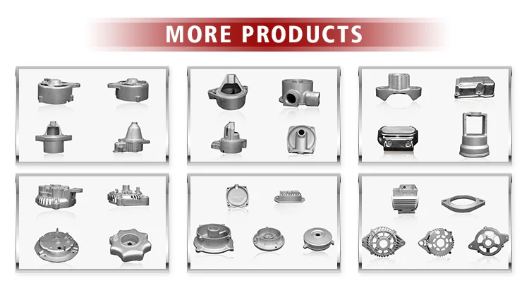 Customized housing aluminum die casting generator spare parts