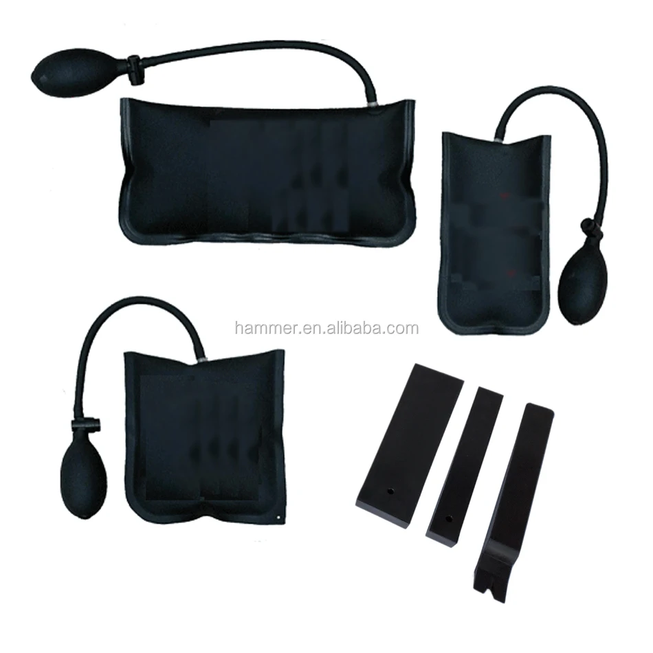 Lockout Tools Black Pump Wedge Locksmith Tools Auto Air Wedge Airbag