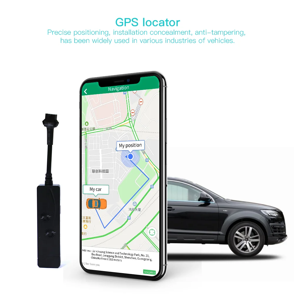 Micro 4g Vehicle Real Time Positioning Gps Tracker Bike Gps Locator