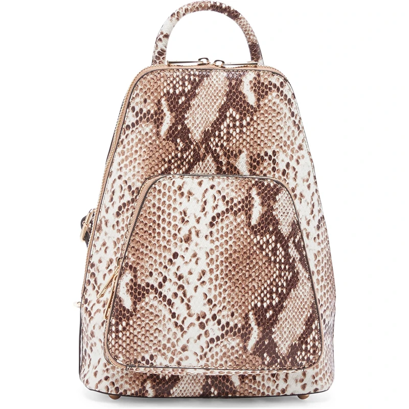 mochilas Women Backpack High Quality Snake Pattern Leather Backpacks for Teenage Girls Female School Shoulder Bag Bagpack mochila