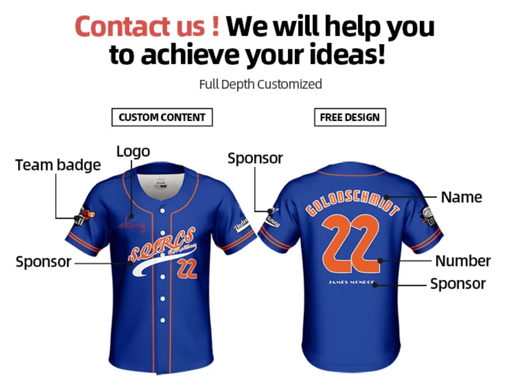 Custom Made V Neck 2 Button Sublimated Baseball Jersey Buy Customized