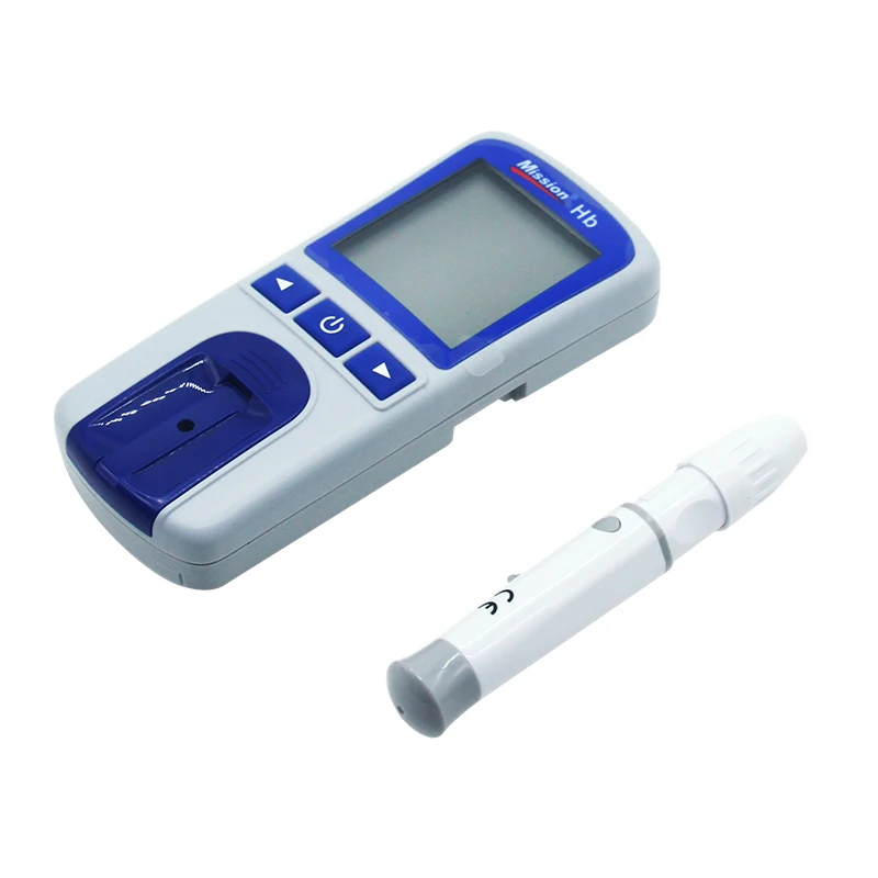 Original Misssion brand HB Hemoglobin test system meter and strips