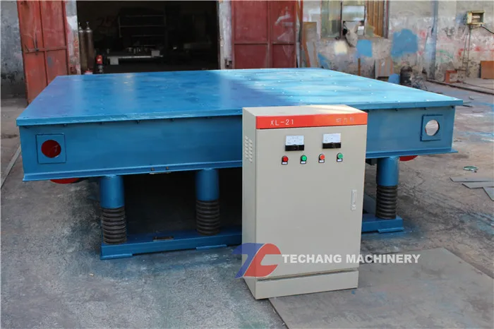 High Quality Vibrating Talbe Price Fireplace Mould Vibration Shaker Table