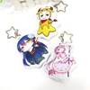 Vograce New Fashion Charm Soft Creative Keychain Cheap Double Side Printed Keychain,Mini Cute Wholesale Custom Pillow Keychain