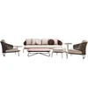 2019 Hot sale high quality and best price outdoor patio sun sofa,Woven Rope Furniture Outdoor Pool Table and Chairs Rattan
