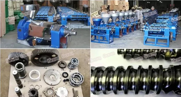 Can handle a variety of materials groundnut peanuts oil machine oil filter screw press machine