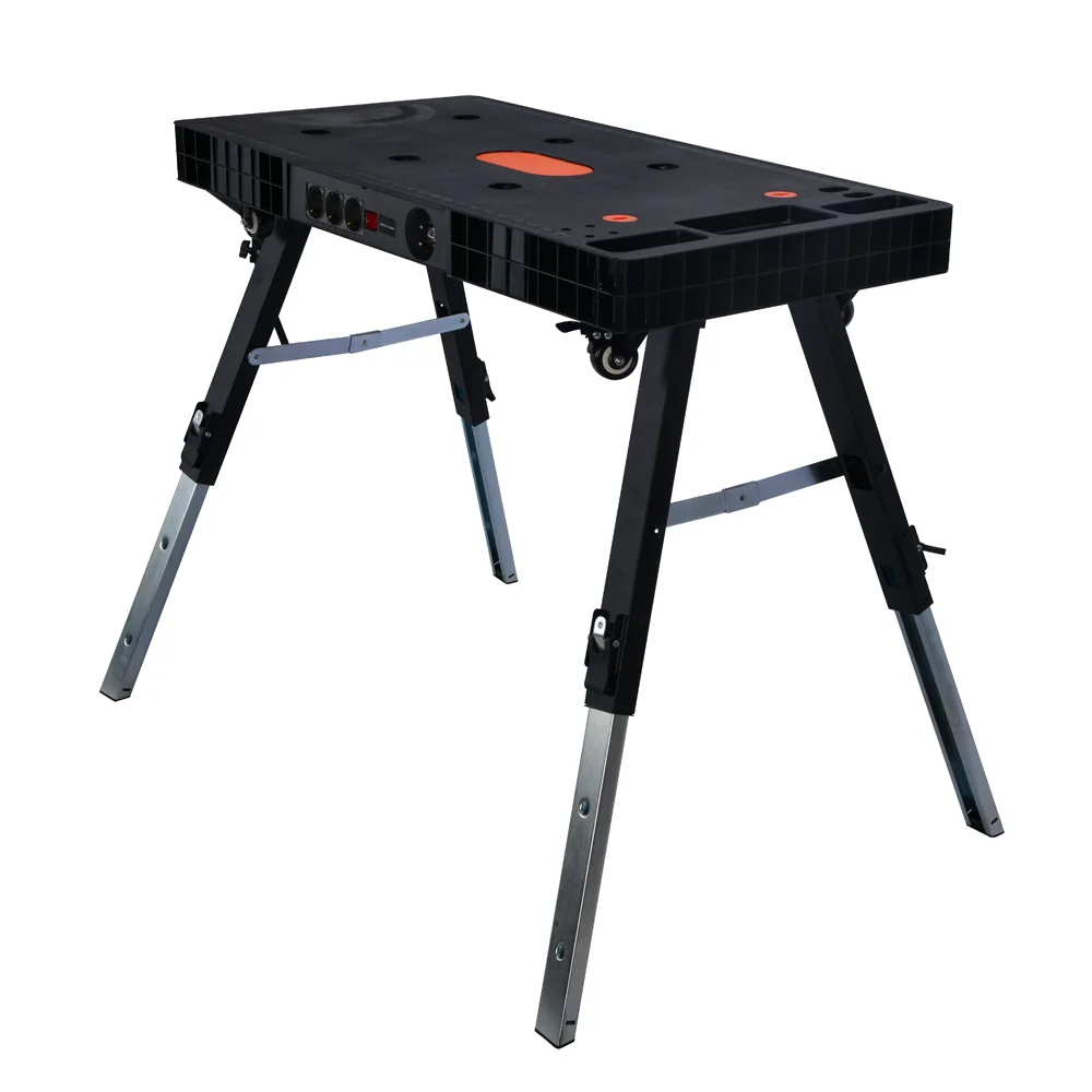 Vertak Adjustable Height Mobile Foldable Workbench 5 In 1 Multi ...