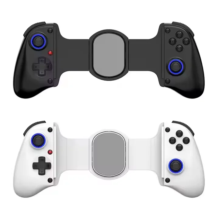 MEMO S2 Hall Effect controller close-up showing joystick internals