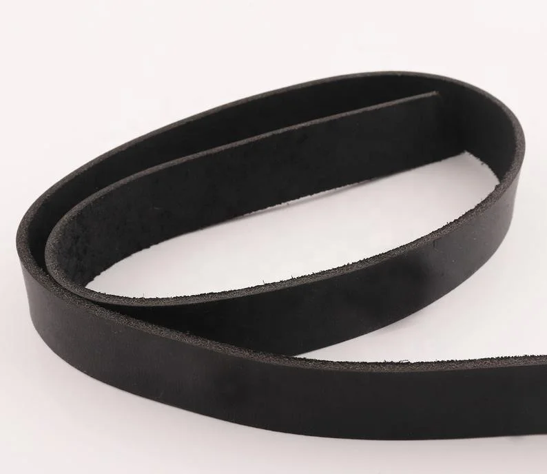 14mm brown flat leather strip leather bag strap women shoulder