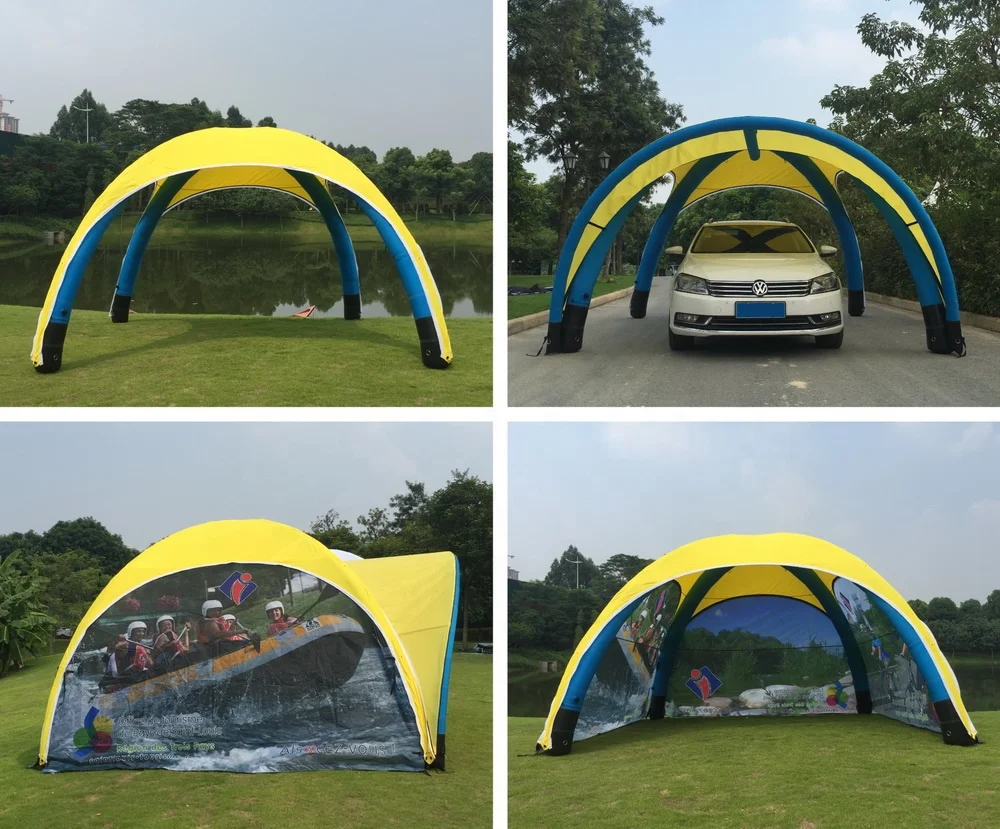 Hot Selling High Quality OEM Accept TPU Material Inflatable Stage Party Tent//