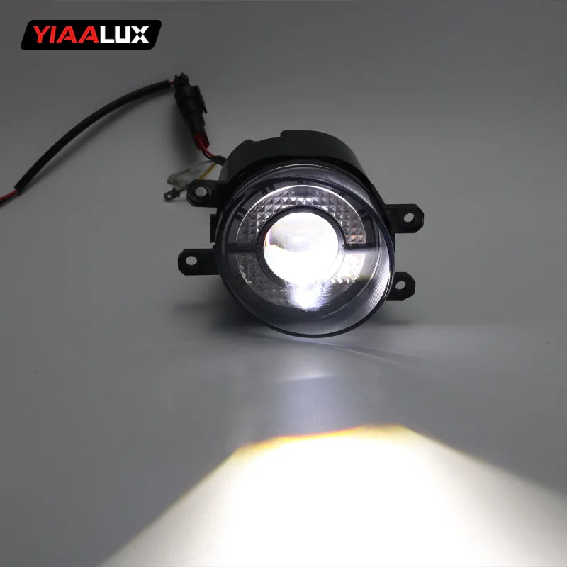 Plug and Play 3.5 Inches Single Lens Halo Angel Fog Light for Toyota with Unique Heat Dissipation Design supplier