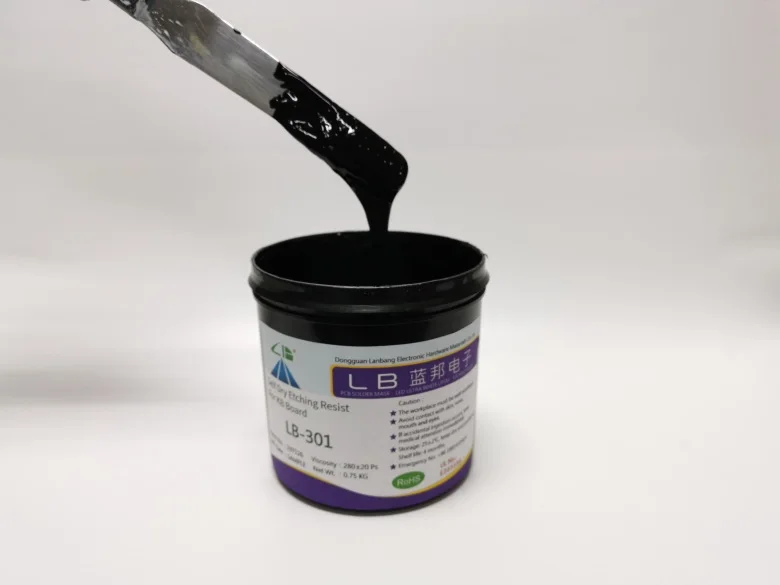 Pcb Black Thermal Acid Etching Resist Ink Buy Black Thermal Acid