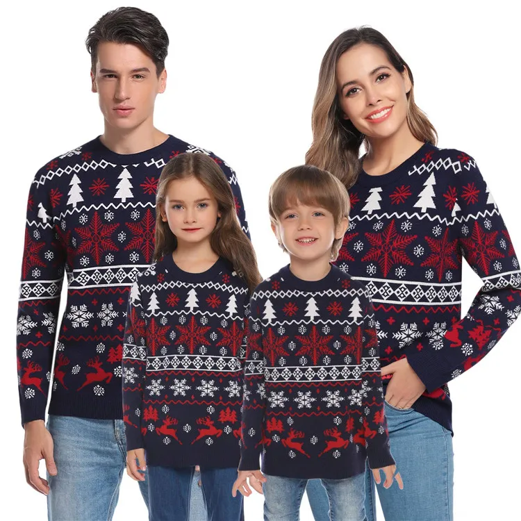 2022 Wholesale Christmas Sweater Custom Jacquard Design Unisex Christmas Sweater Family Knitwear Set Ugly Christmas Sweater - Buy Christmas Sweater/Ugly Christmas Sweater/Christmas Pullover/Knitwear Set/Christmas Sweater Women/Knitted Christmas ...