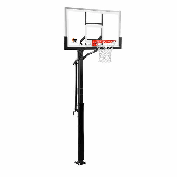Q022u Basketball Equipment Height Adjustable Inground Basketball Hoop