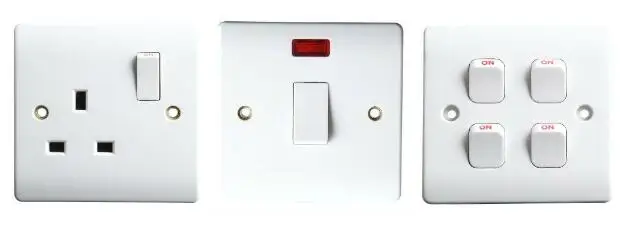 2 voie multi mains socket adaptateur double prise ce approuvé 13amp uk 3 broches
