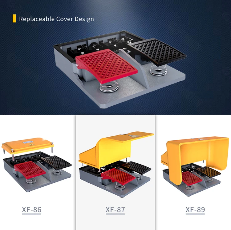 Foot Switch For Press Brake / 220v Medical Pedal Foot Switch / Ul Tuv