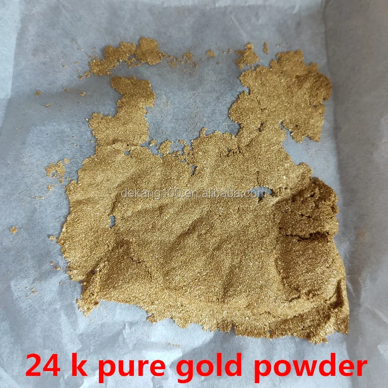 18k 24k pure gold powder gold