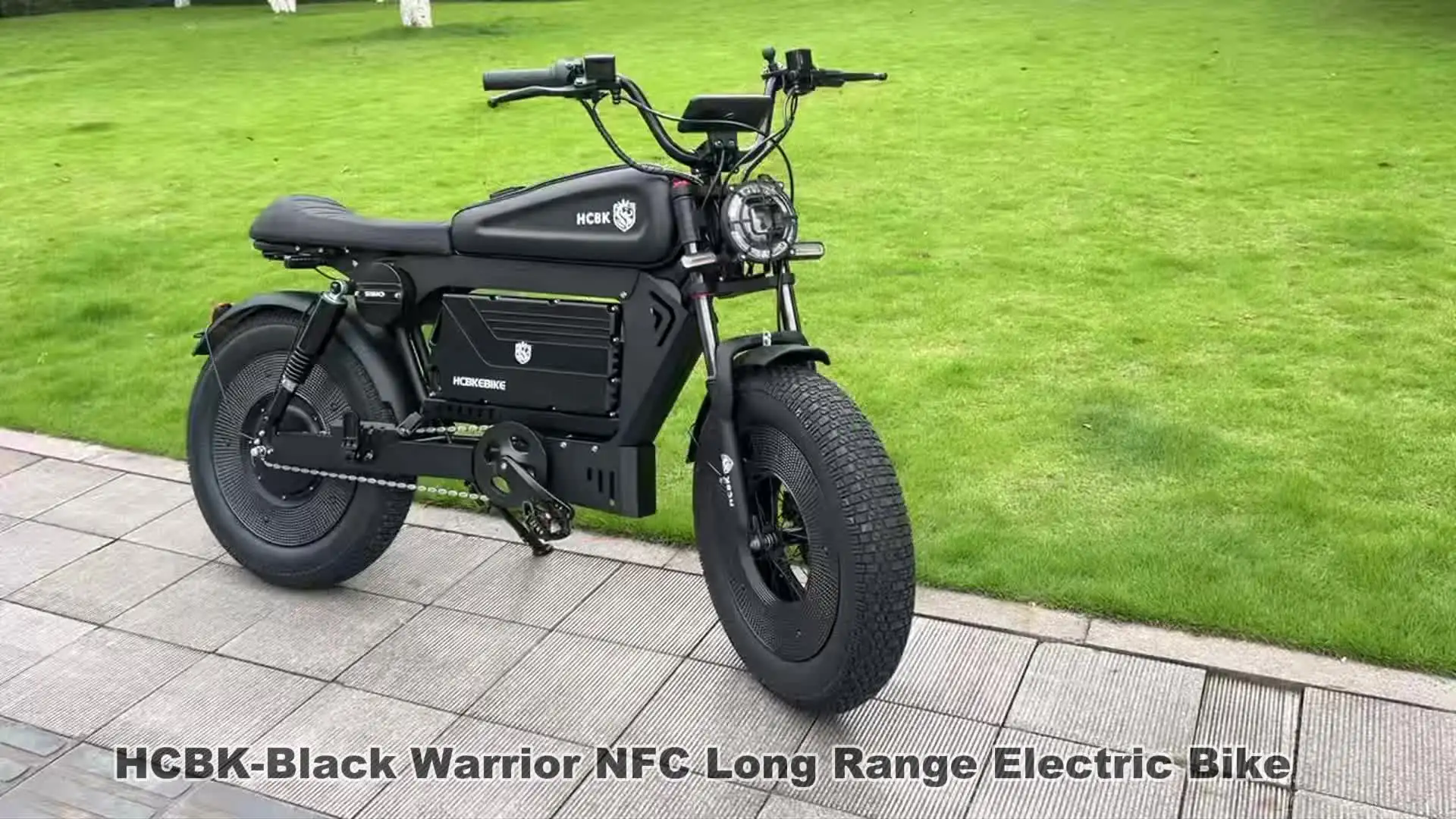 2025 HCBK Electric Bicycle 60AH Lithium Battery, 160KM Range