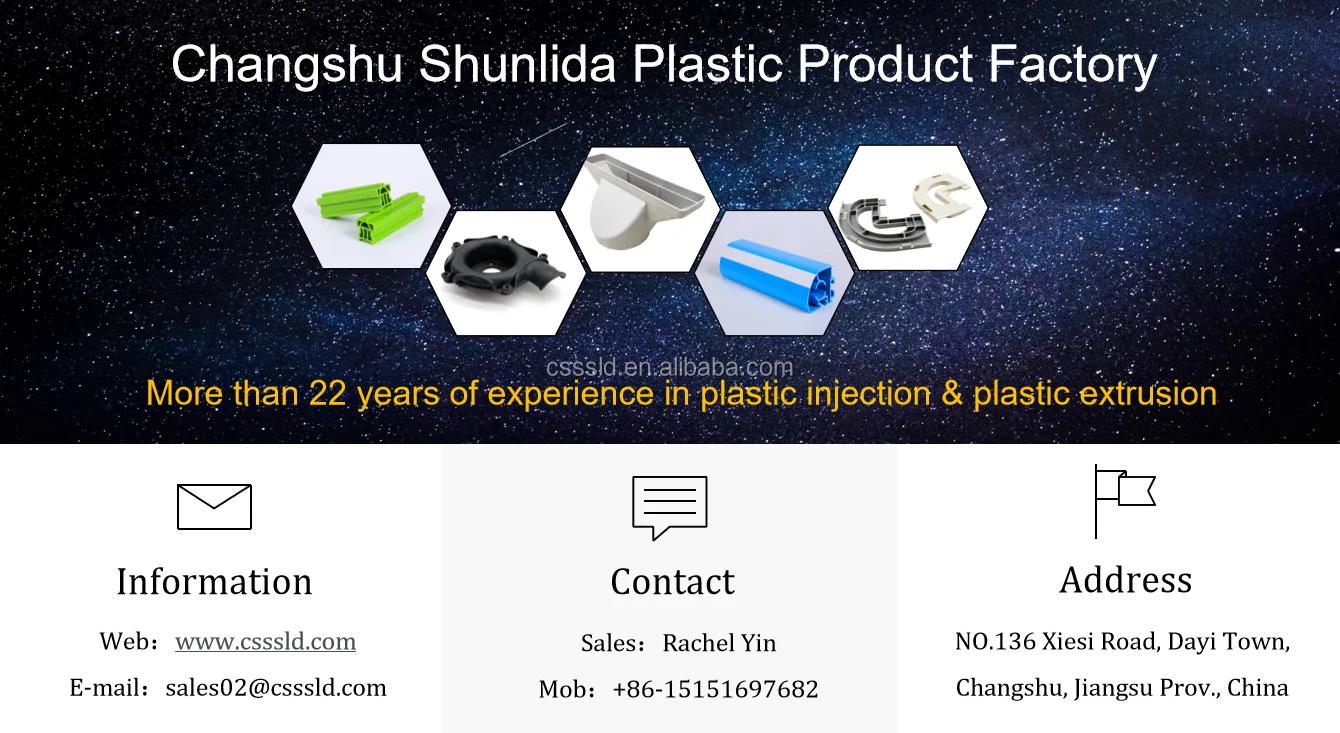 Plastic injection Door and window install parts Customized Available