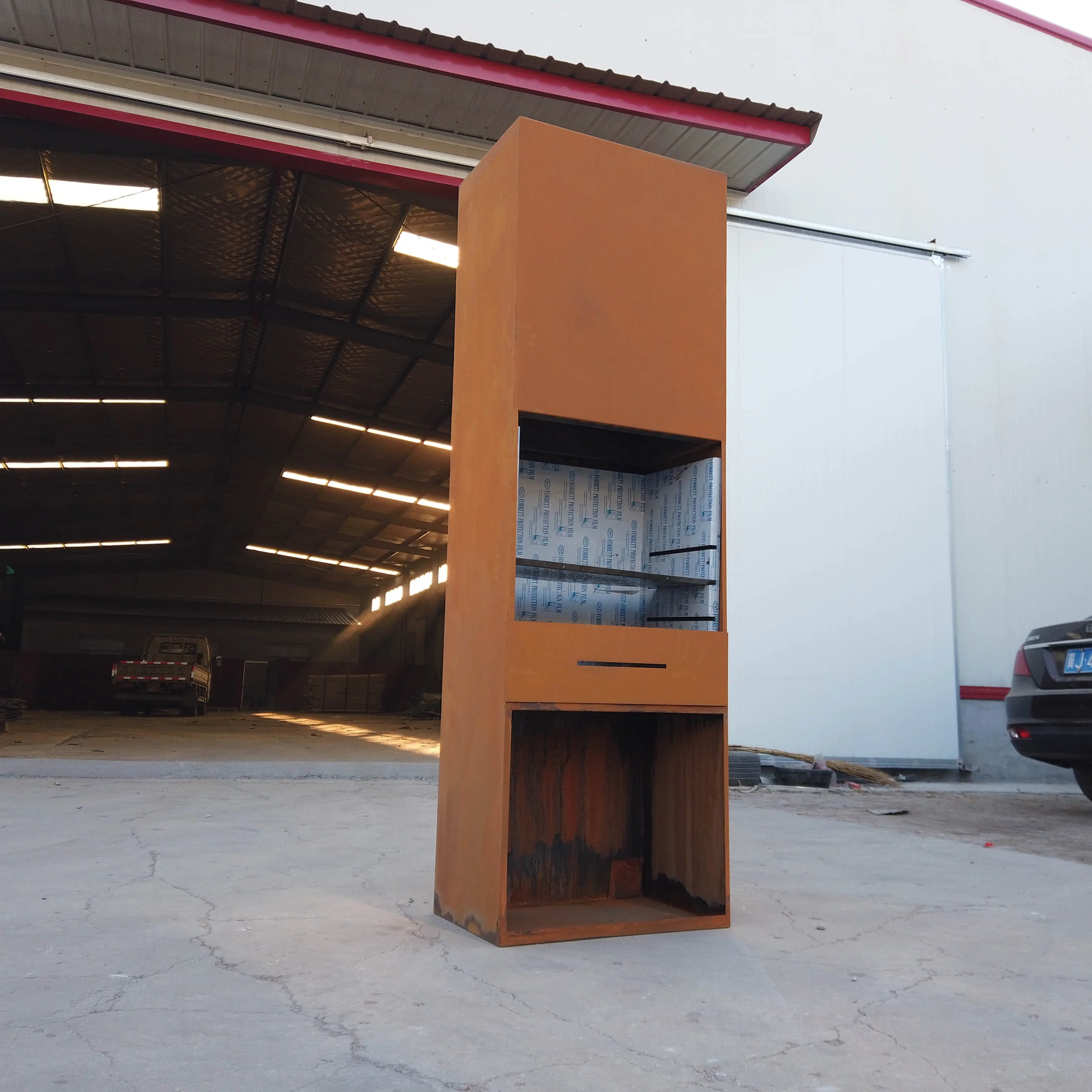 Großhandel rostiges blech für den garten Kaufen Sie die besten rostiges