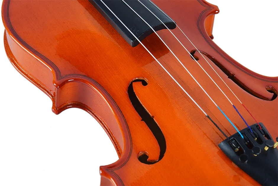 Musical Instruments Professional Solid Wooden Violin With Free Violin