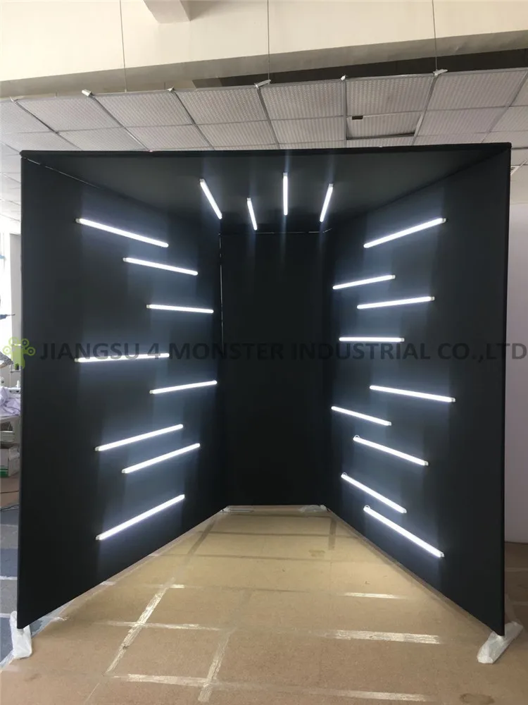 Newest Event Vogue Booth 360 Degree Photo Booth Enclosure With Led ...