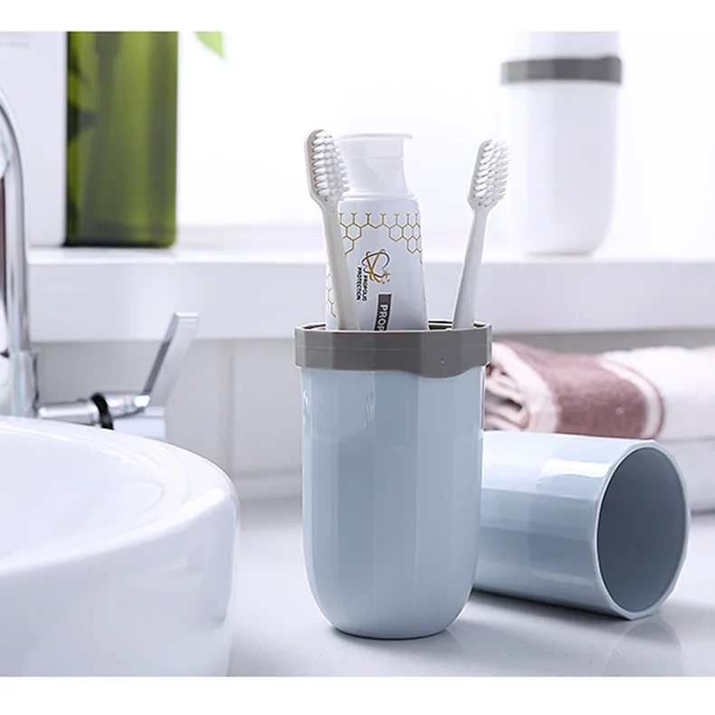 Travel Toothbrush Case and Carrier,Portable Business Trips Wash Cup Holder 