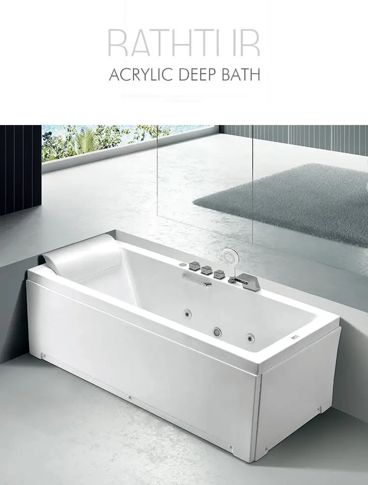 Kamali M-DE002 bathroom common low price square bathtubs whirlpools japanese soaking spa acrylic massage 99 sexi hot bath tub