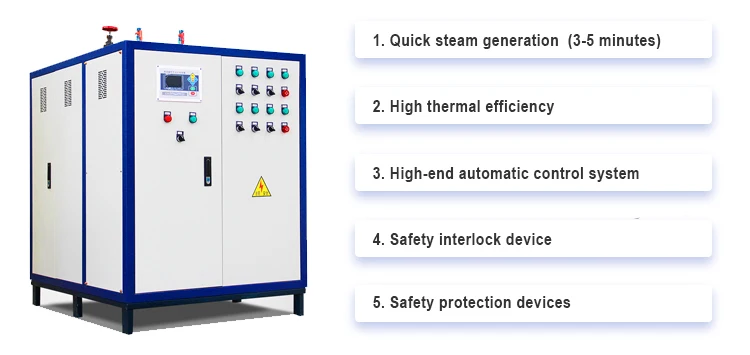Ldr 6-72 Kw Portable Electric Boiler Steam Generator For Laundry