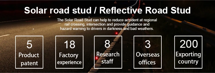 USA solar panel garage road marker  