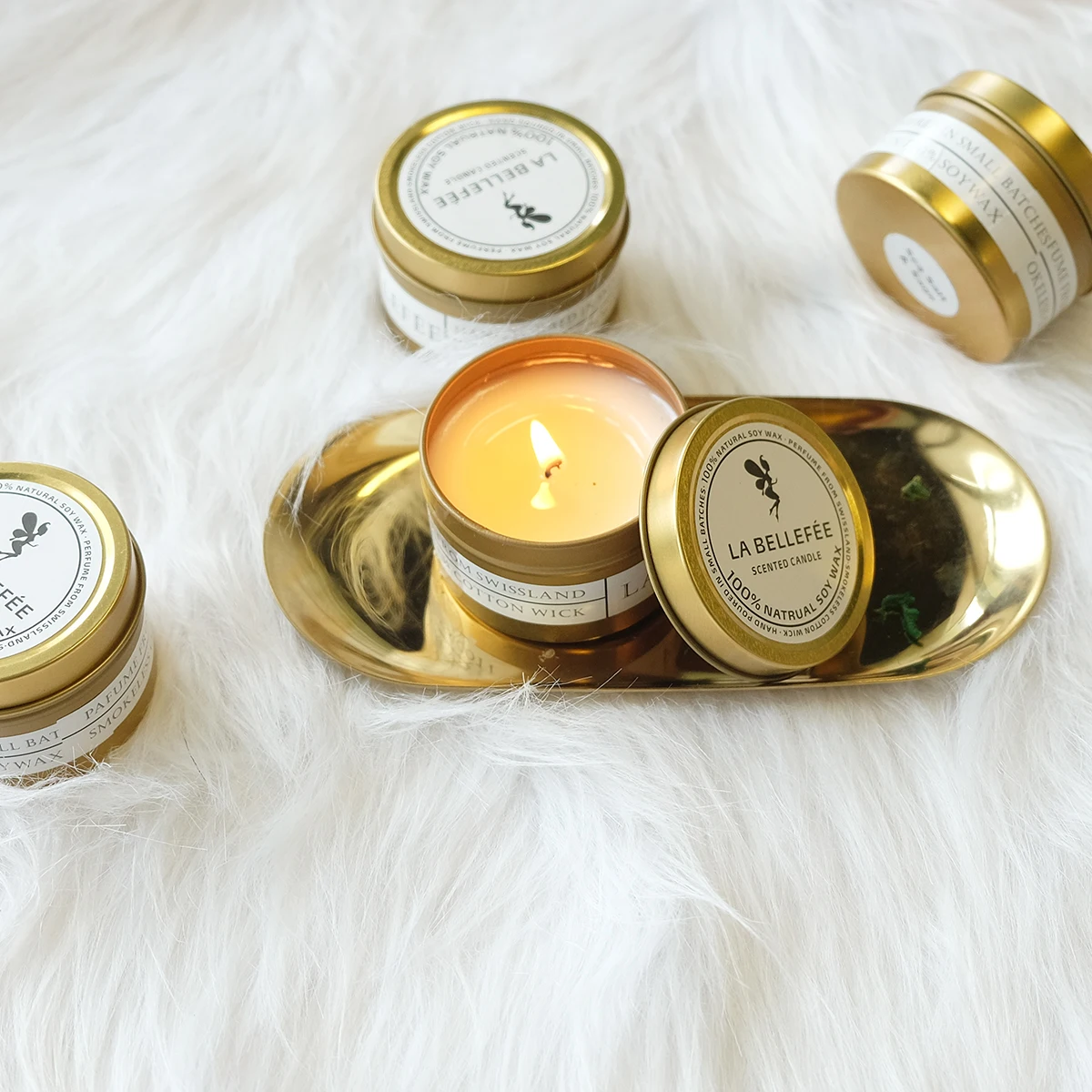 Luxury Wholesale Factory Candle Aromatherapy Soy Wax Private Label