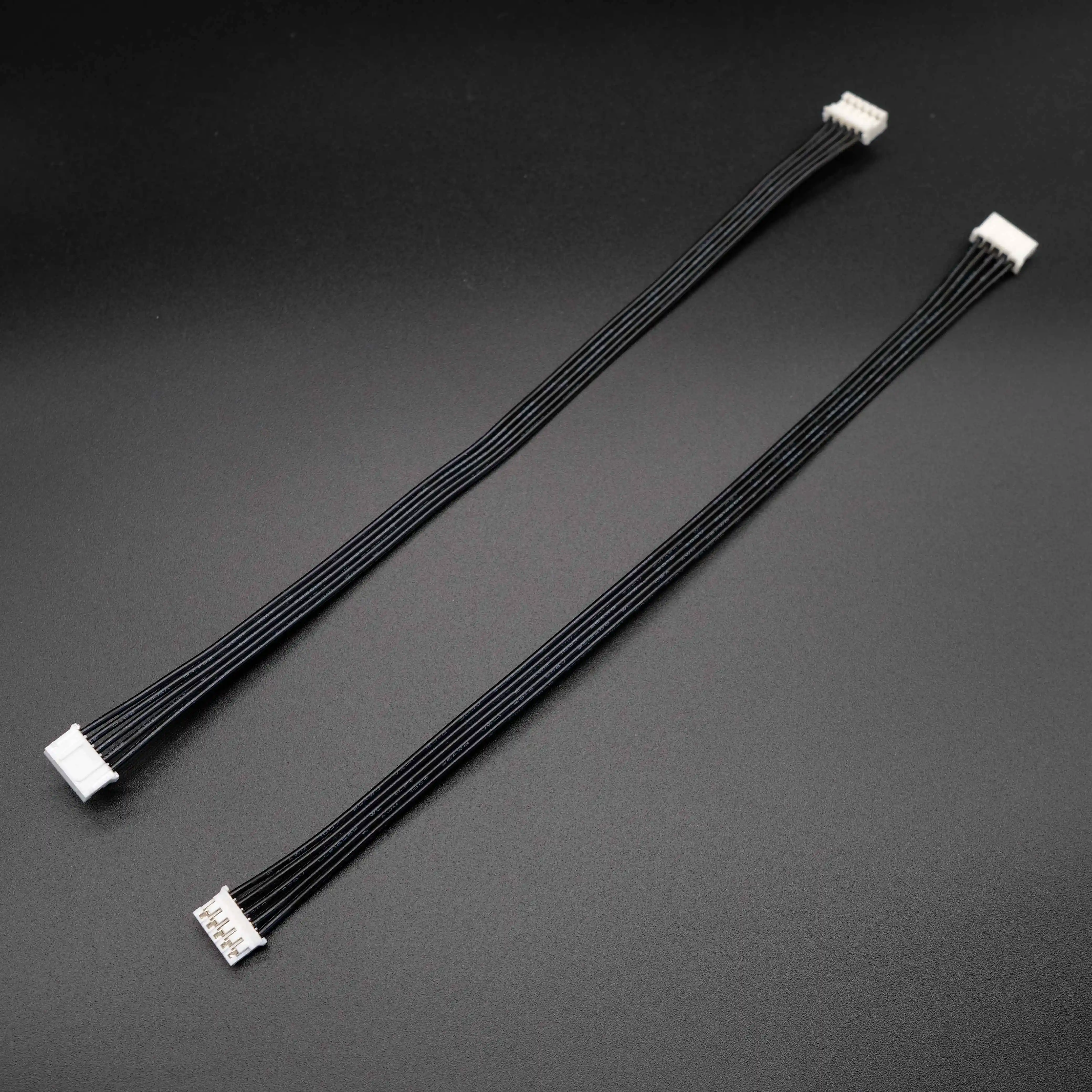 jst ph连接器间距2.0毫米扁平带状电缆awg 26 5pin直升机线束