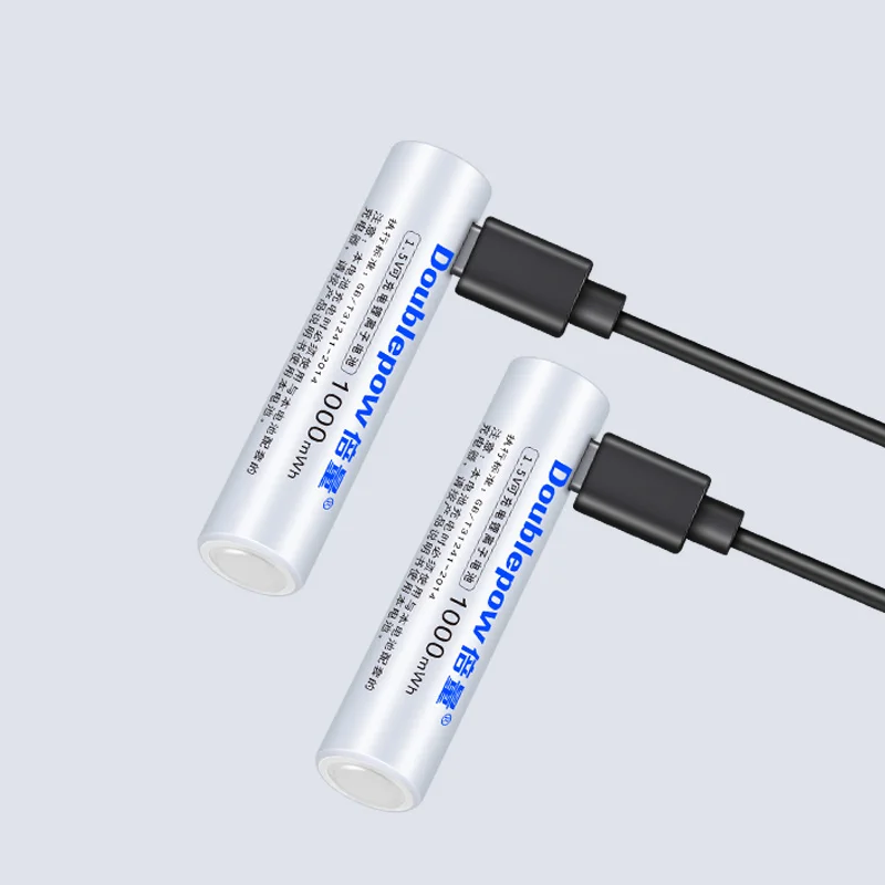 Multi Function Usb Fast Charging 1000mwh 5v Aaa Battery 1.5v