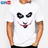 2019 Custom Printing Branded Clothing Joker Organic Cotton t-shirt 100% Combed Cotton Mens t shirt