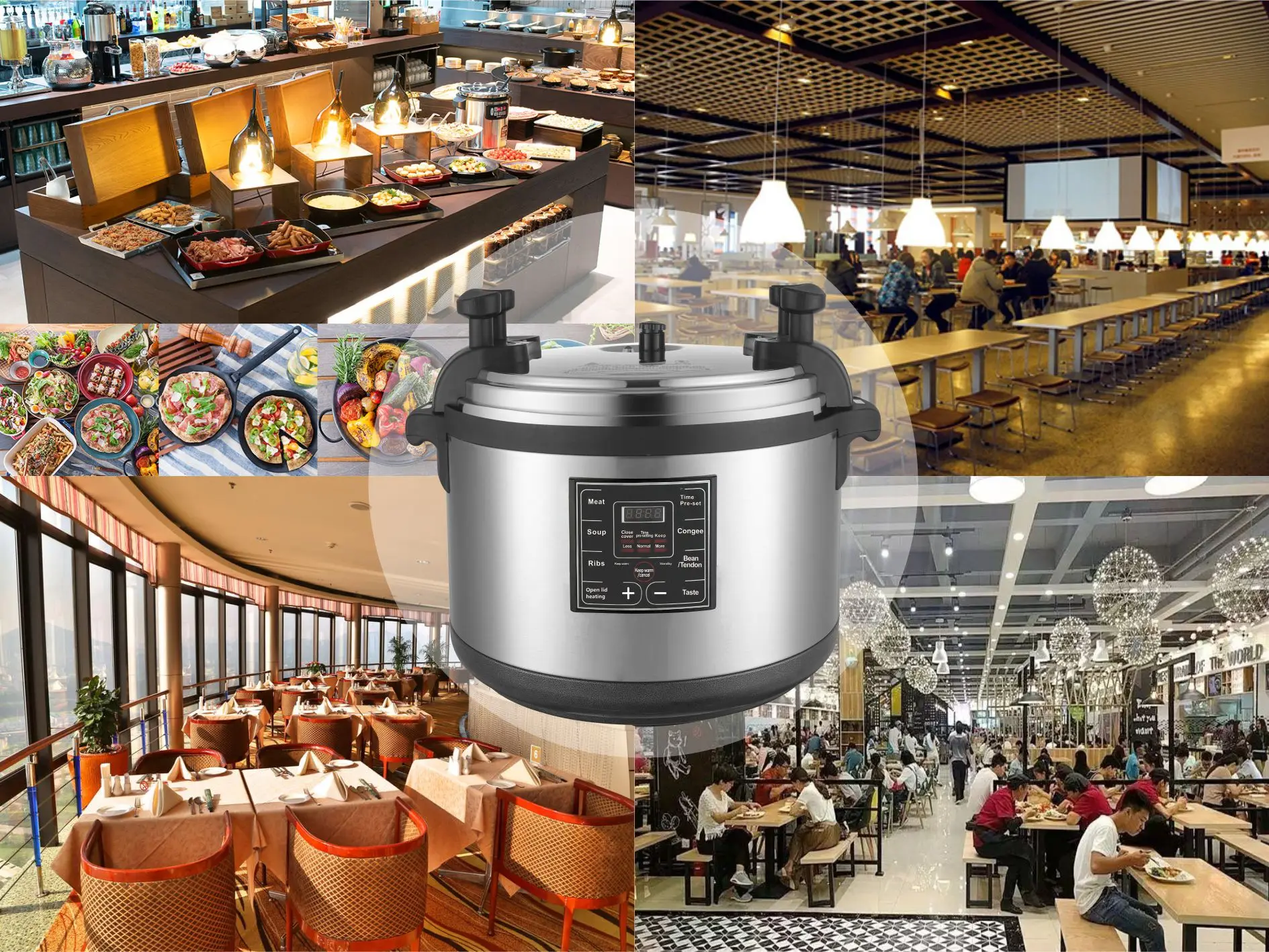 Ewant 17l Big Capacity Fullautomatic Electric Pressure Cookers