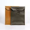 Genuine Leather Mailing Envelope Document Holder/Office & Work Essentials Handmade A4 Document Bag