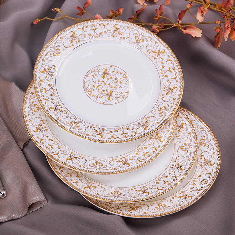 Highend Luxury Bone Porcelain China Ceramic Dinnerware Sets Buy