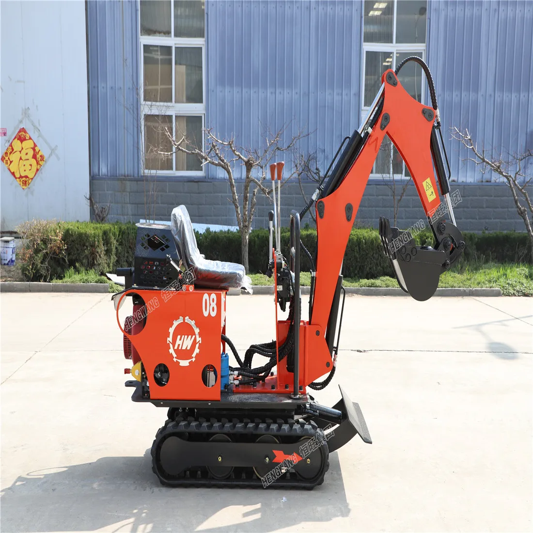 digger machine mini digger excavator 0.8ton for sale