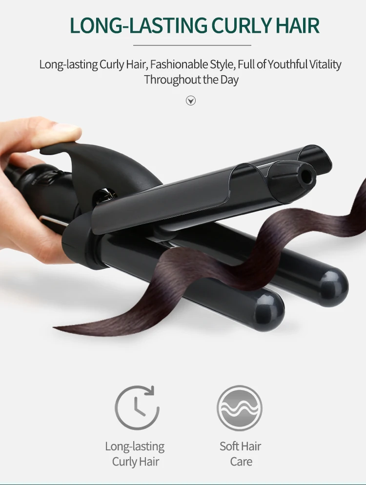 Professional Large Waver Hair Tool With Ceramic Coating Marcel Curling