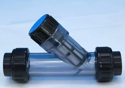 1/2in-4in upvc过滤器pvc y型过滤器