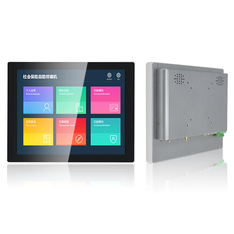 Touch screen panel tablet 12.inch rk3288 android led display industrial pc with ethernet port hmi GPIO