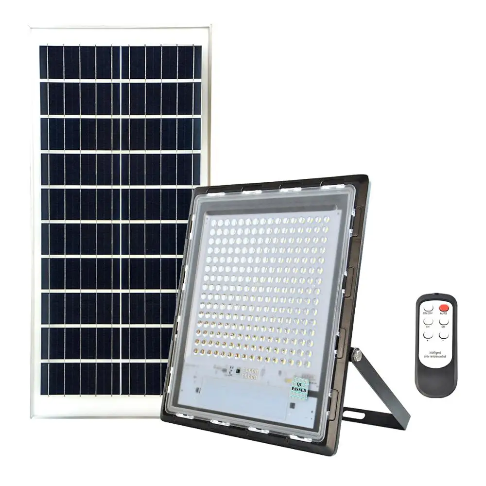 Solar Floodlight Photocell Control, Solar Flood Light 100W 200W 300W,40W 60W Industrial Outdoor Reflector LED Solar Flood Light